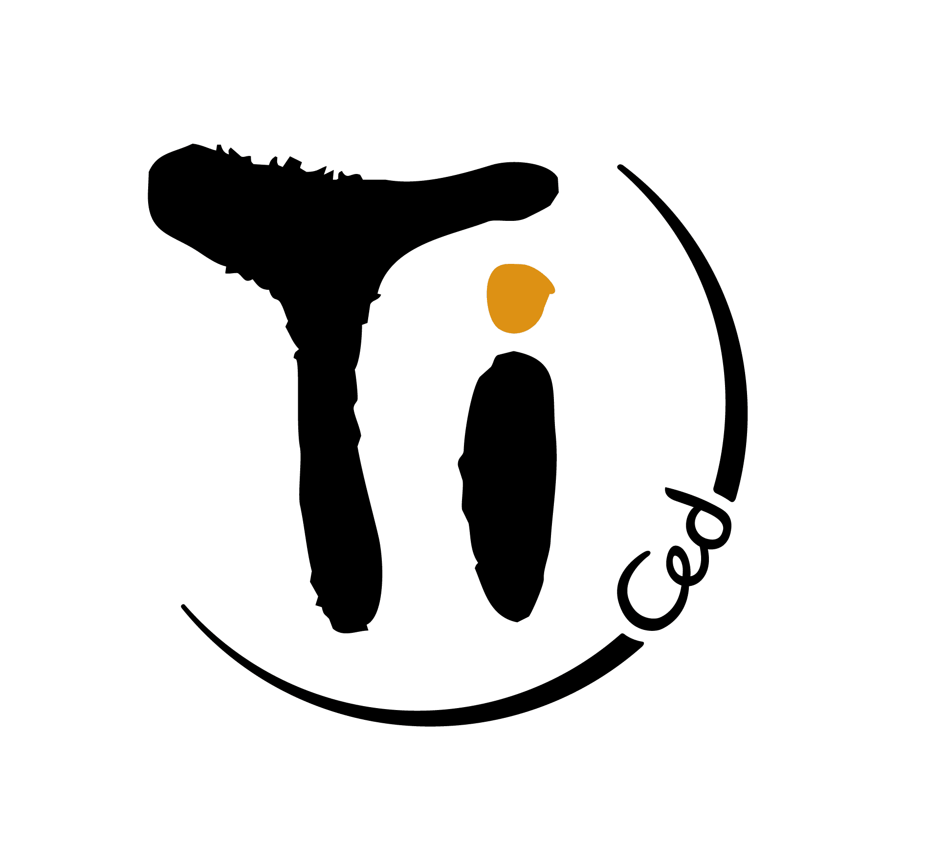 Ti Ced en noir (Logo sans fond)