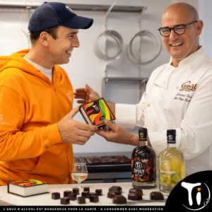 Rencontre entre deux artisans passionnés : Bertrand Gavet (Maitre chocolatier) & Arnaud Bonnet (Production de rhums arrangés)