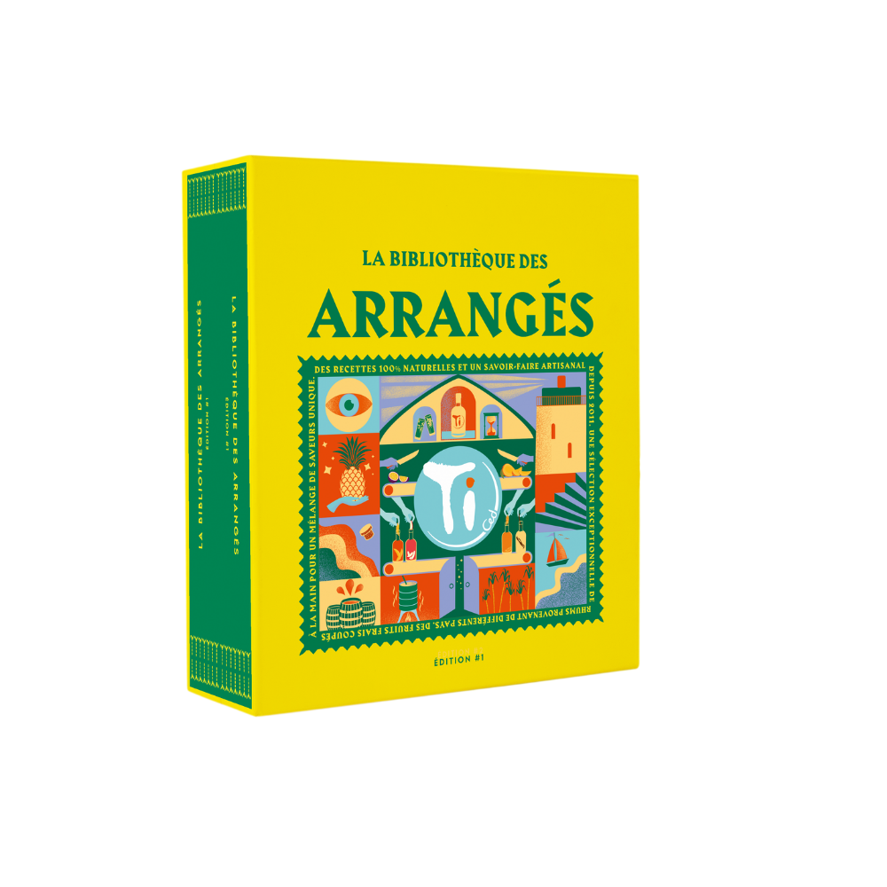 Lancement inédit d’une bibliothèque de l’arrangé proposant de découvrir 24 recettes différentes des punch au rhum Ti CED !