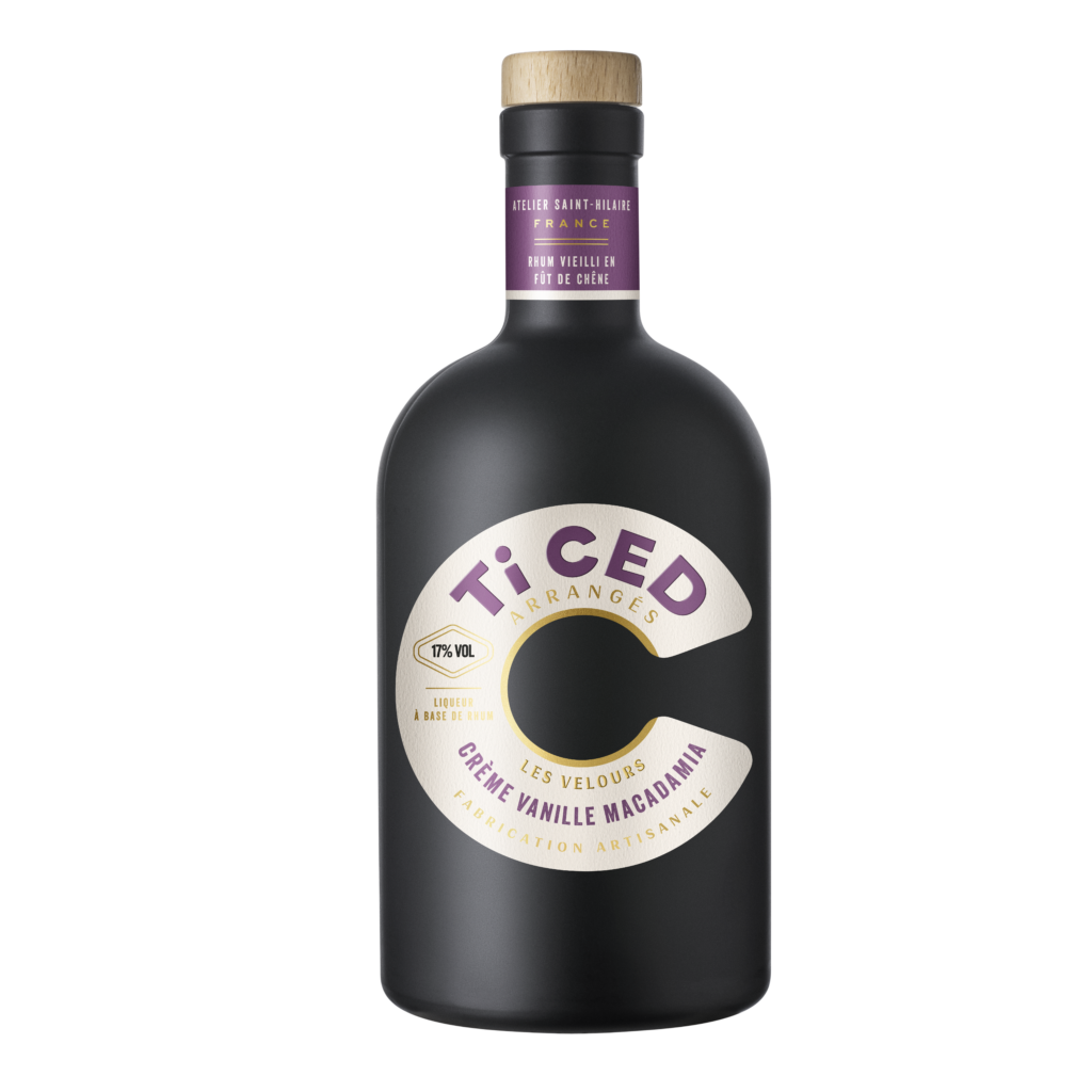 La crème Vanille Macadamia, première création de la nouvelle collection Ti CED "Les Velours"